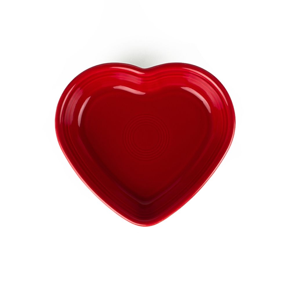 19oz Medium Heart Bowl - Scarlet | Fiesta® | Everything Kitchens