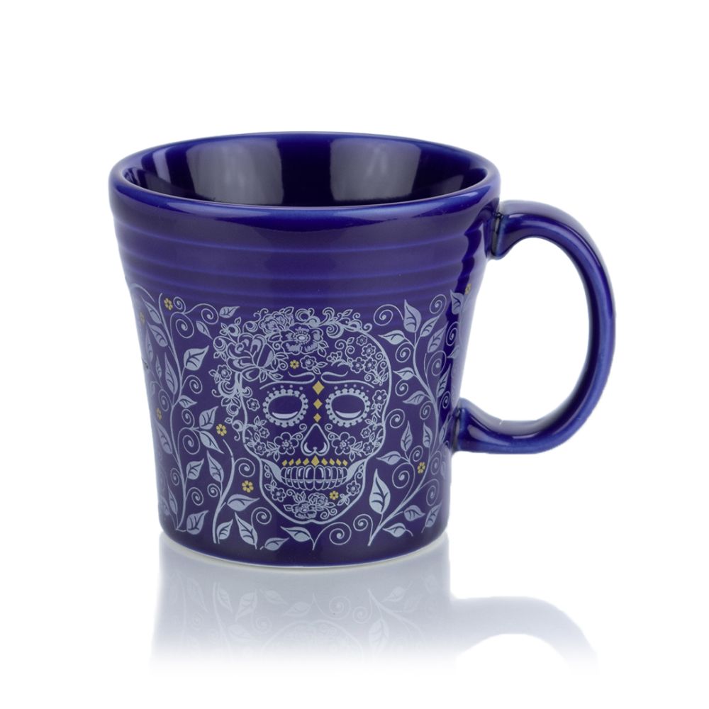 8oz. Ceramic Coffee Cup Shape Water Pipe Mug Skull