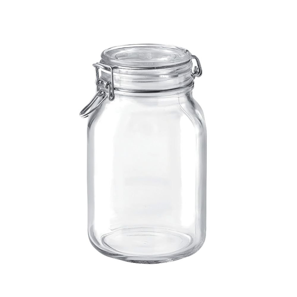 Fido Glass Jar with Clamp Top Lid - 1,5L 