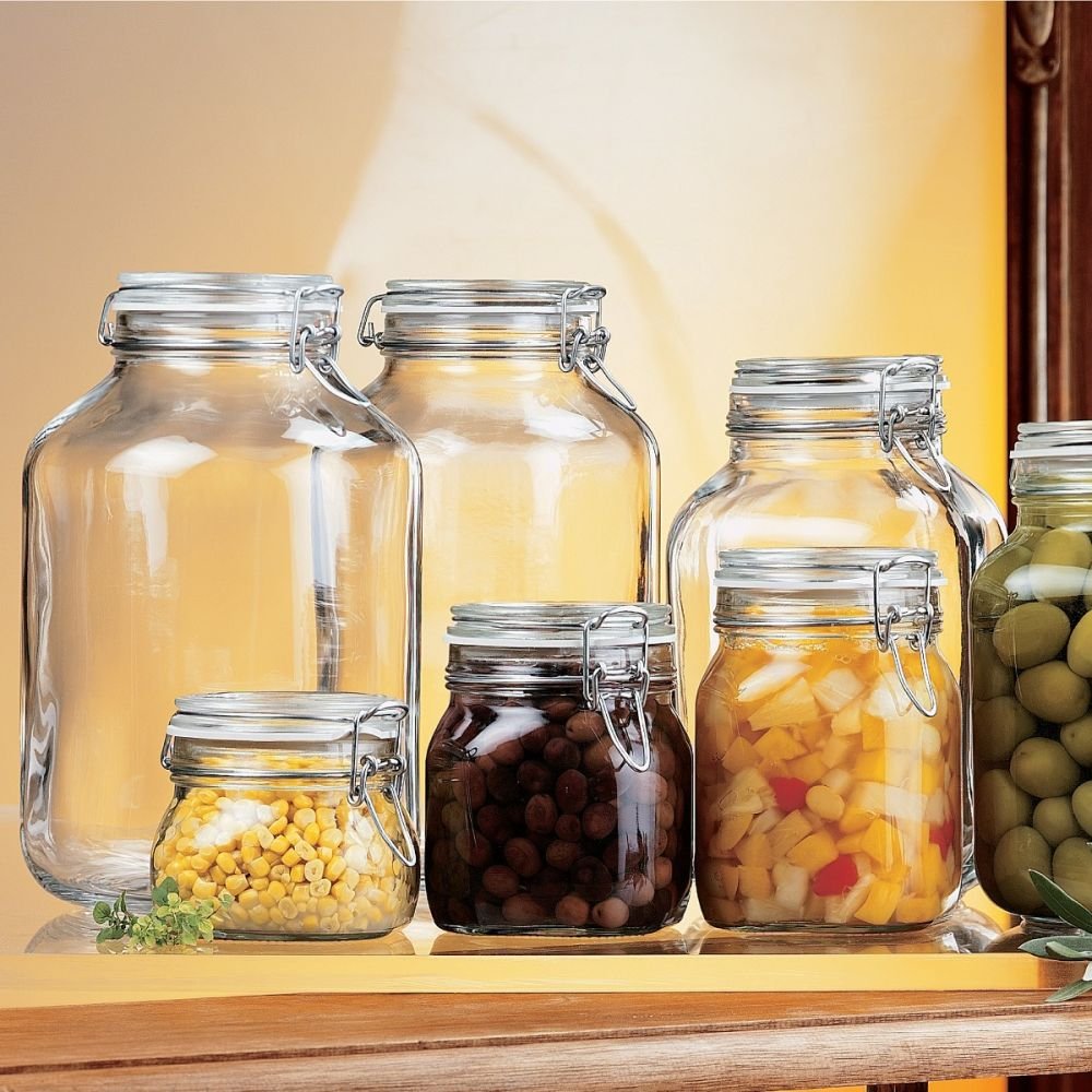 Chef's Path Airtight Food Storage Containers 1L (Set of 6) for