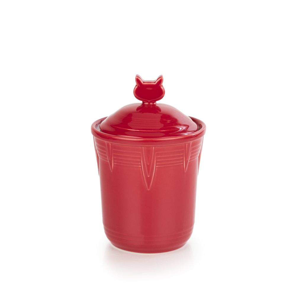 1 Qt. Cat Treat Jar - Lapis | Fiesta® | Everything Kitchens