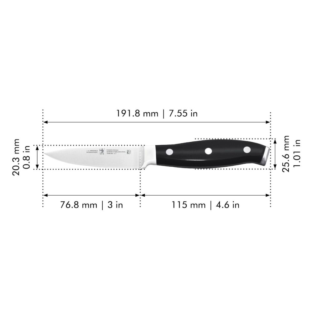 Henckels Forged Premio 3" Paring Knife - Thumbnail 2