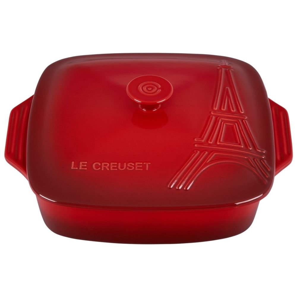 Le Creuset 2.75 Qt. Square Covered Casserole | Cerise/Cherry Red