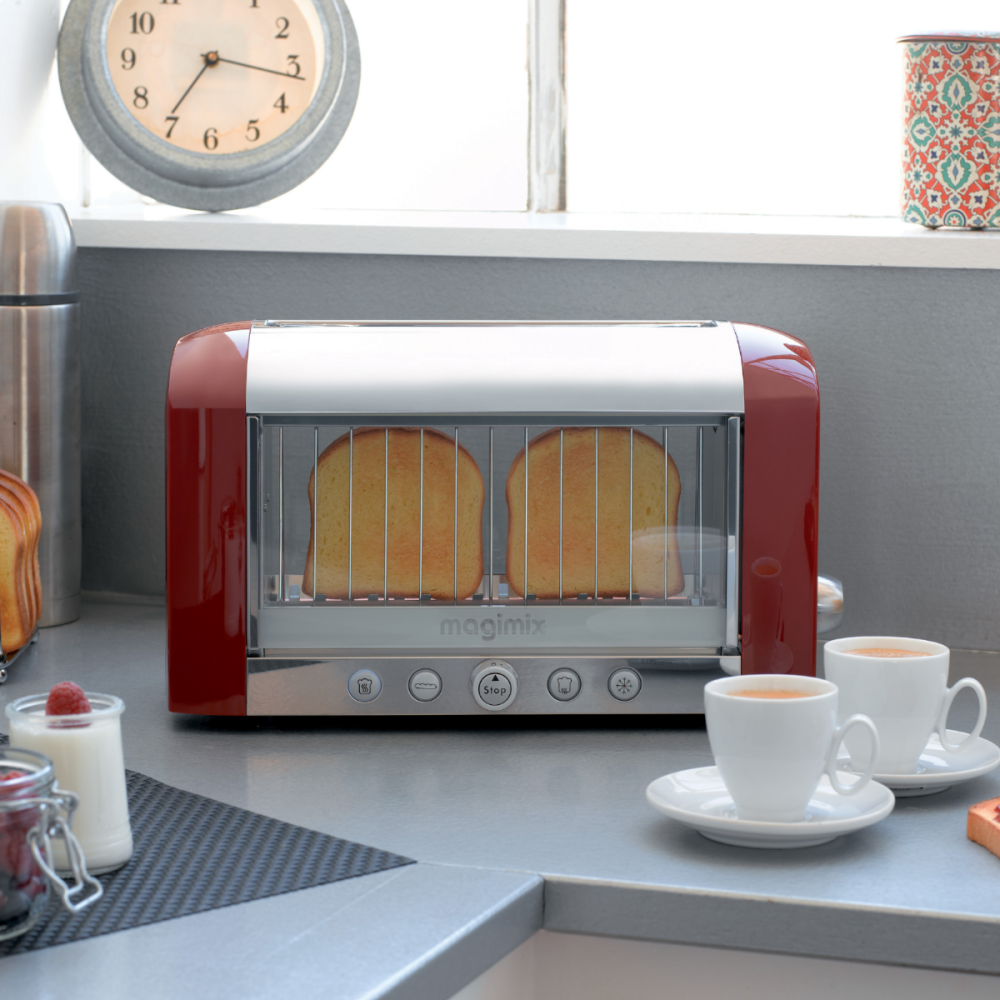 Kleverig Laptop Grondig Vision Toaster - Red | Magimix® | Everything Kitchens