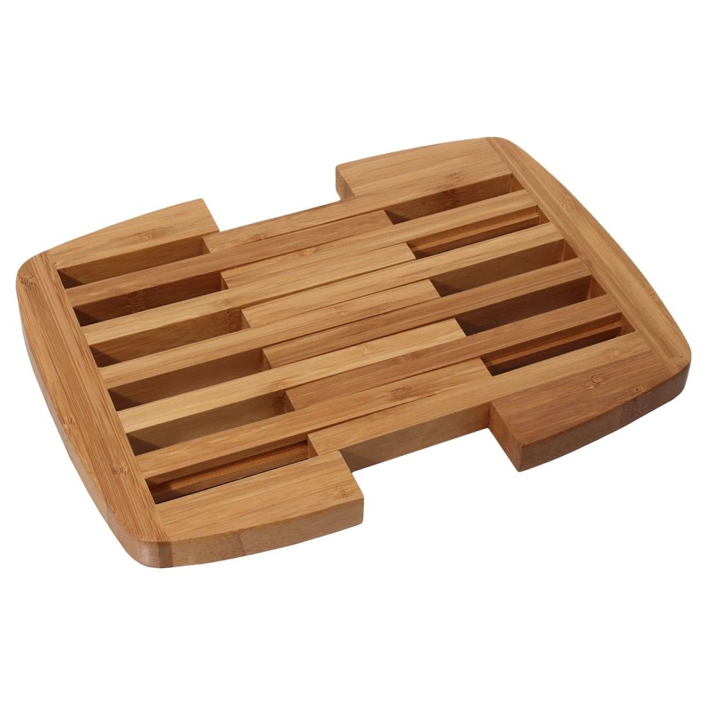 Totally Bamboo Expandable Bamboo Trivet, Bamboo