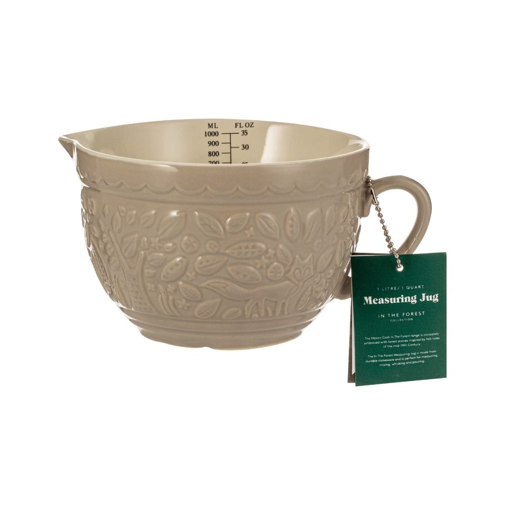 In the Forest Fox Embossed Measuring Jug | Mason Cash | Everything
