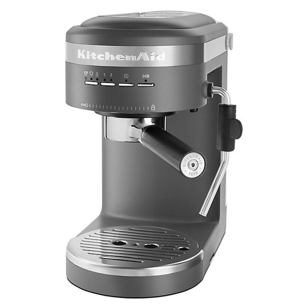 KitchenAid Semi Auto Espresso Maker | Matte Charcoal Grey
