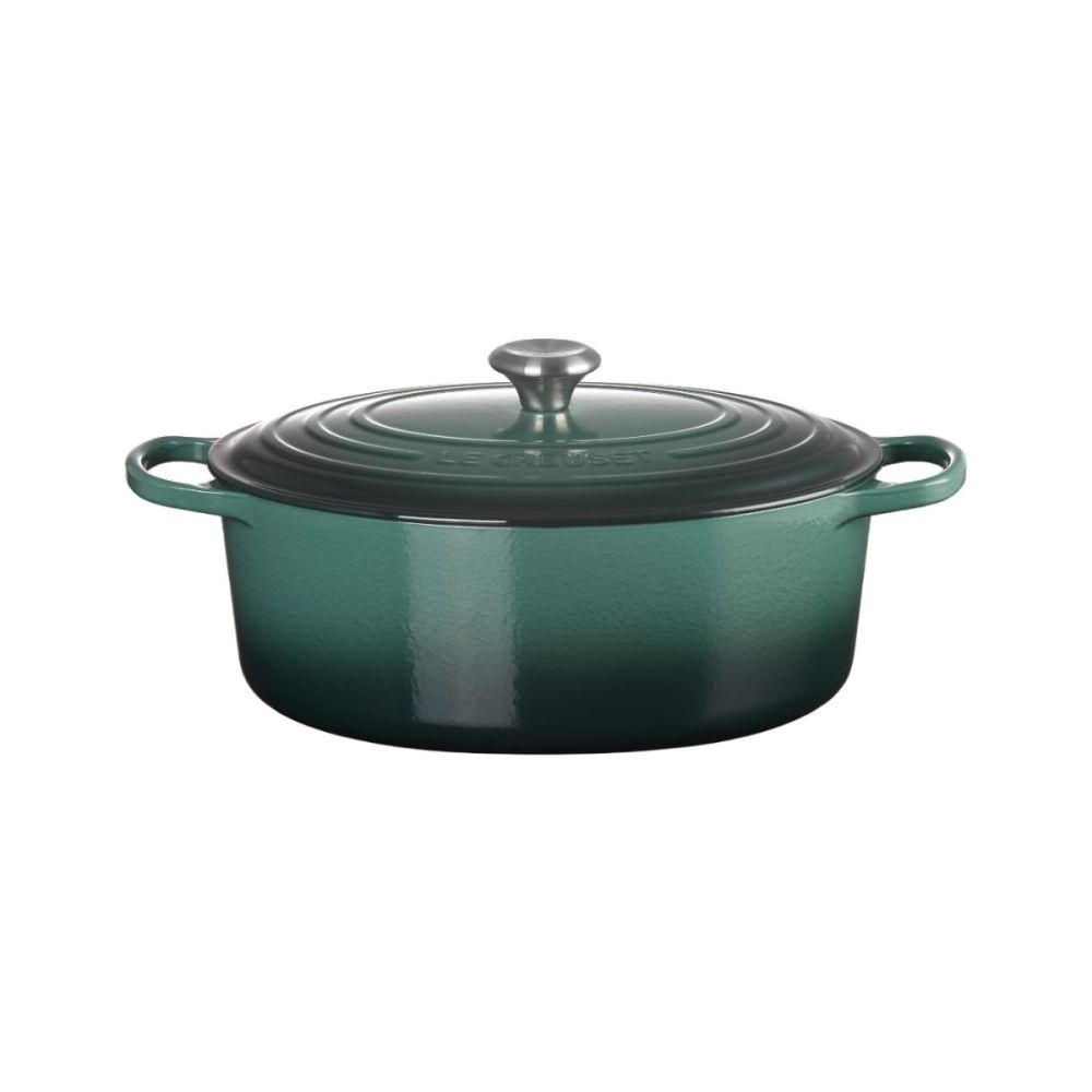 Le Creuset 8-Quart Enameled Cast Iron Oval Dutch Oven - Thumbnail 3