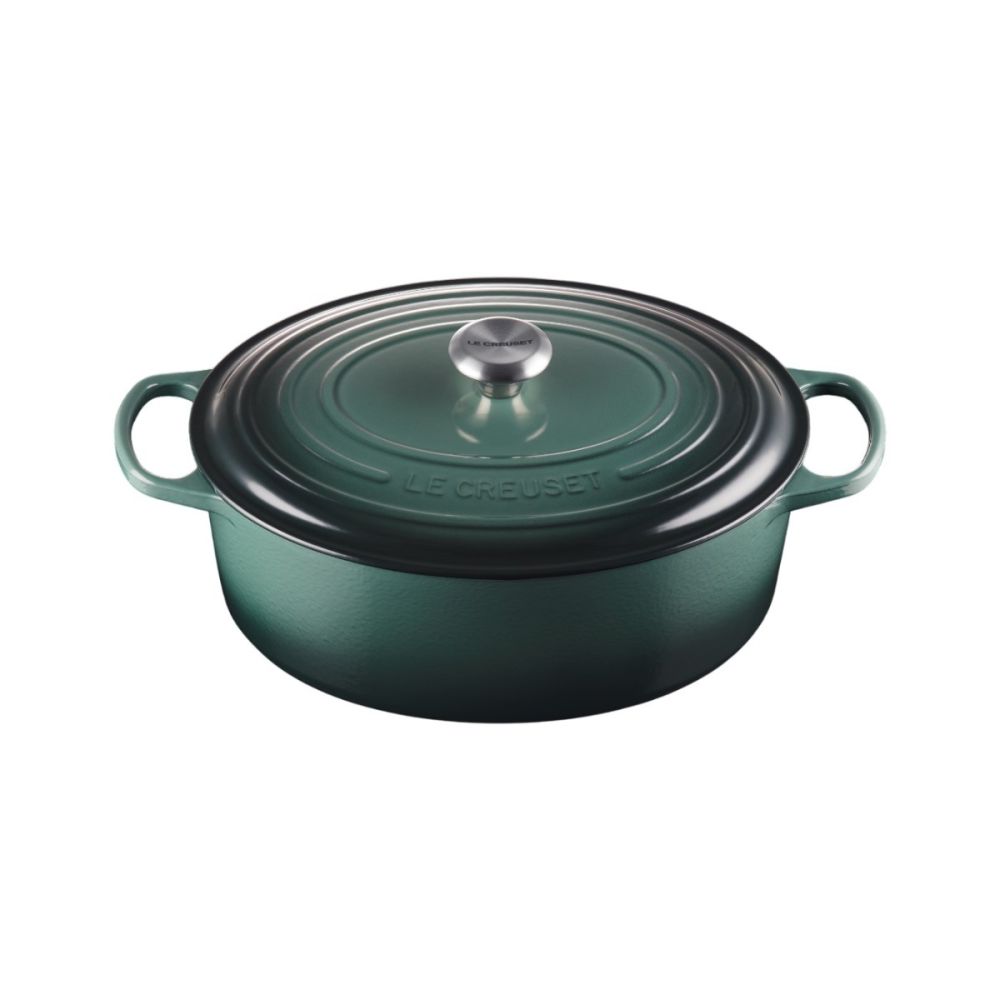 8 Qt. Signature Oval Dutch Oven (Artichaut) | Le Creuset
