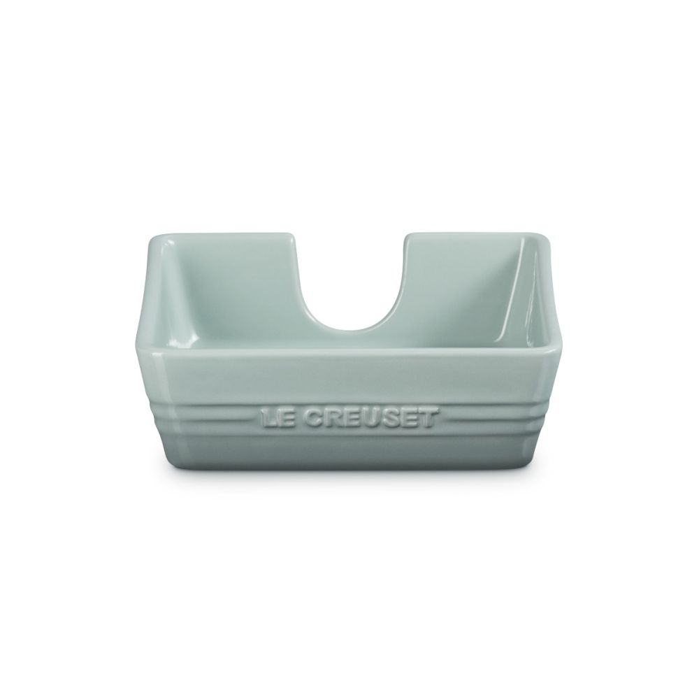 LE CREUSET パリシリーズ　サービングトレイ Signature Stoneware Cocktail Napkin Holder (Sea Salt) | Le Creuset