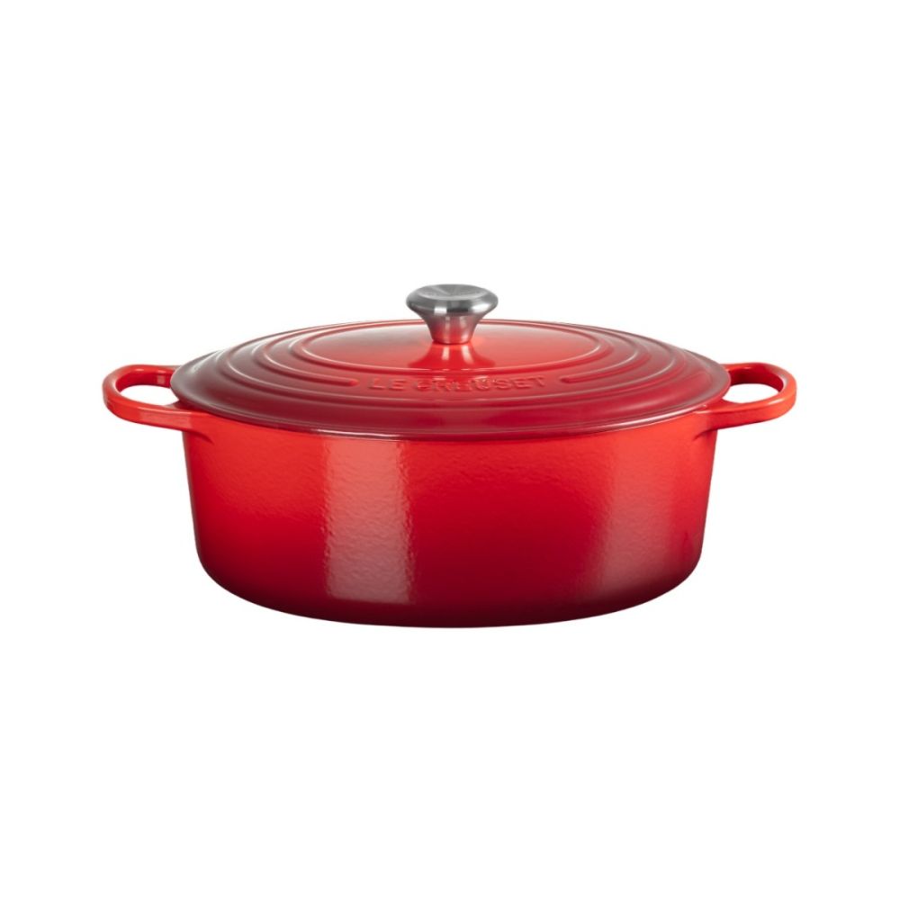 8 Qt. Signature Oval Dutch Oven (Cerise) | Le Creuset | Everything