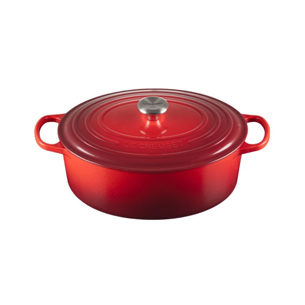 8 Qt. Signature Oval Dutch Oven (Cerise) | Le Creuset | Everything