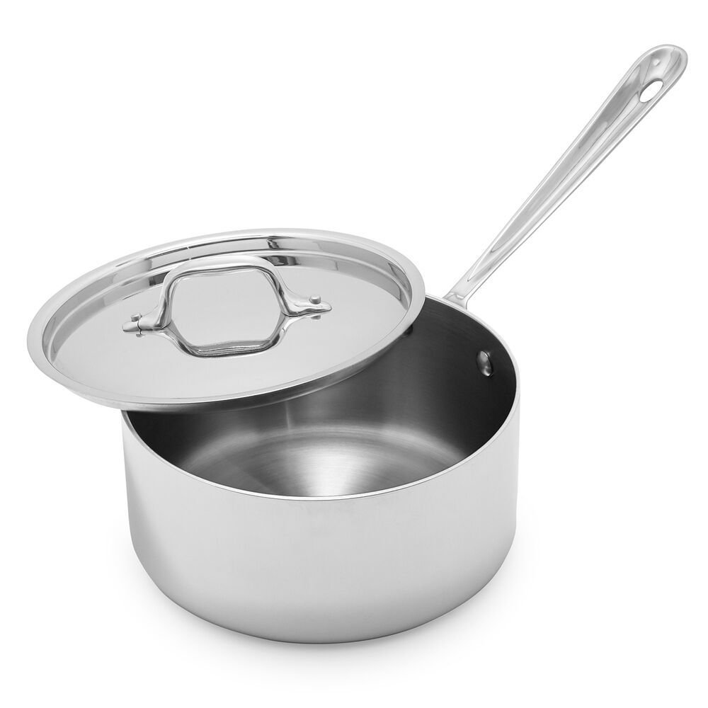 All-Clad 4203 Tri-Ply Stainless-Steel Non-Stick 3-qt Sauce Pan