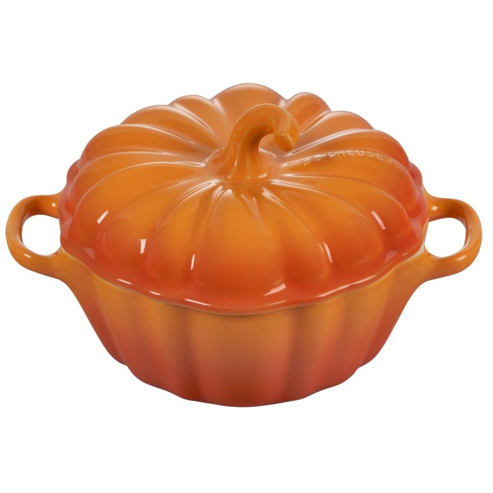 Le Creuset Pumpkin Butter Dish ,Persimmon