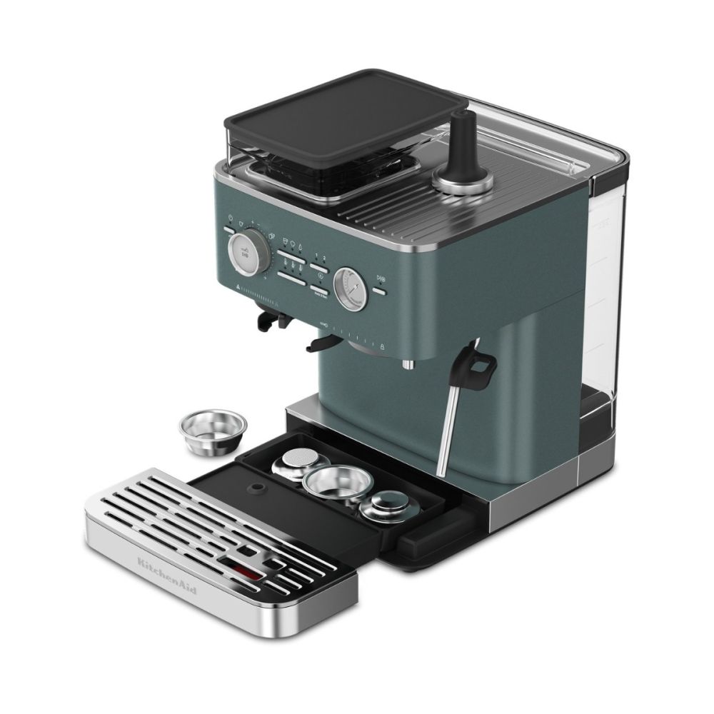 KitchenAid Semi-Automatic Espresso Machine with Burr Grinder - Thumbnail 2