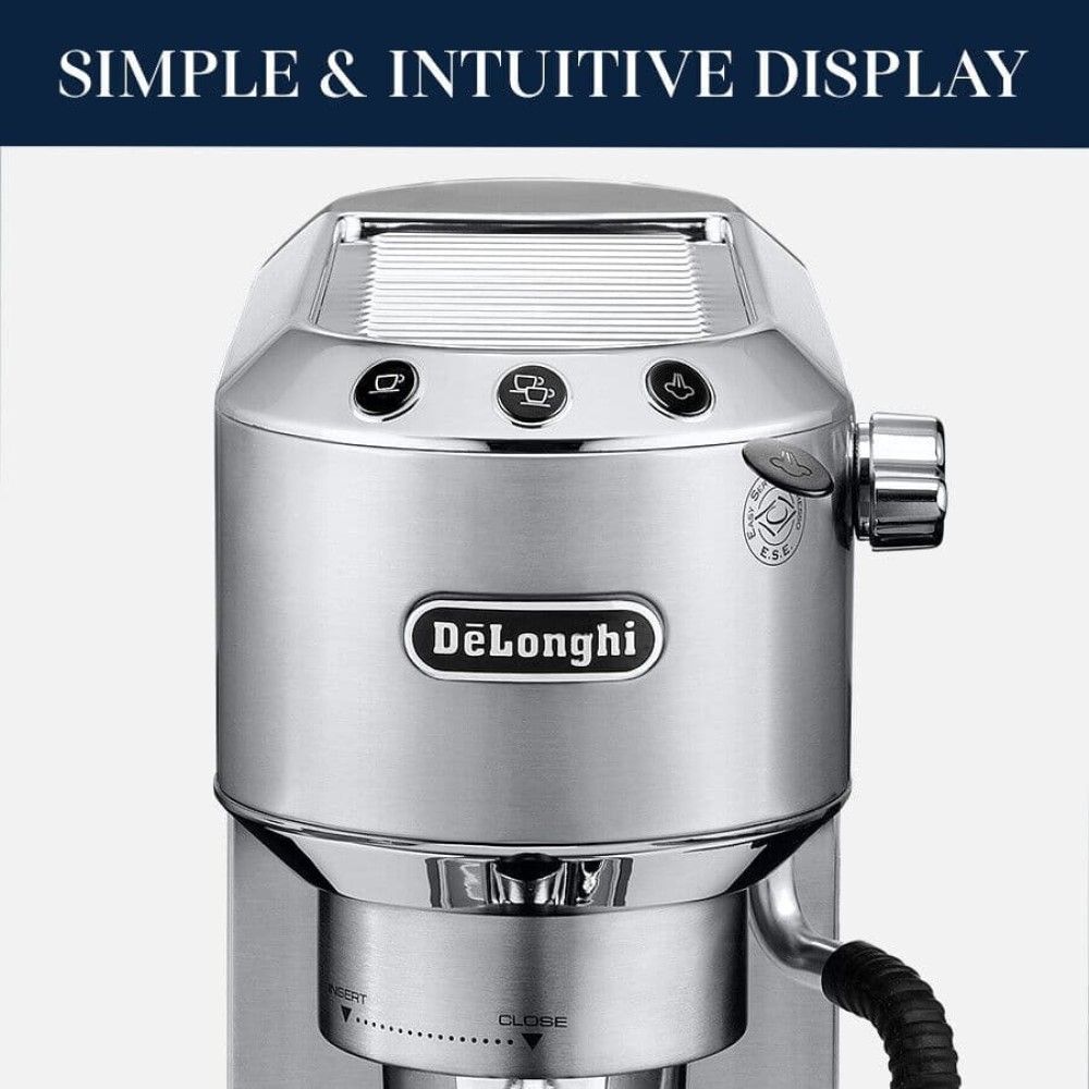 Dedica Arte Pump Espresso Machine (Stainless Steel) | De