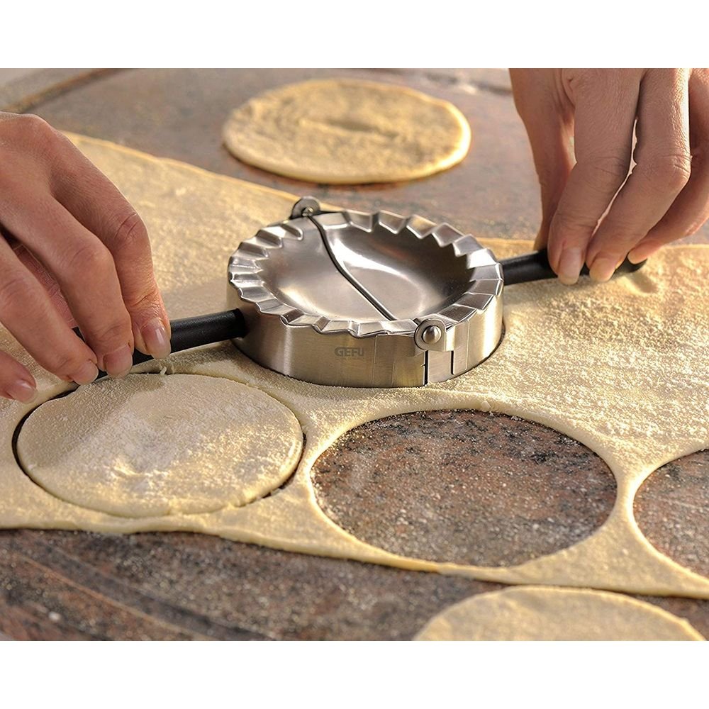 Dumplings Maker, 8 Packs Stainless Steel Empanada Press Mold Kit