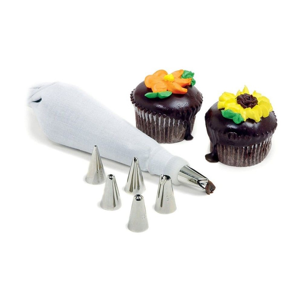 3562 8PC CAKE / PASTRY DECORATING SET - Thumbnail 2