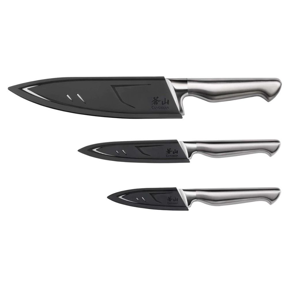 Cangshan Sanford Series German Steel 12-Piece Knife Block Set, Acacia