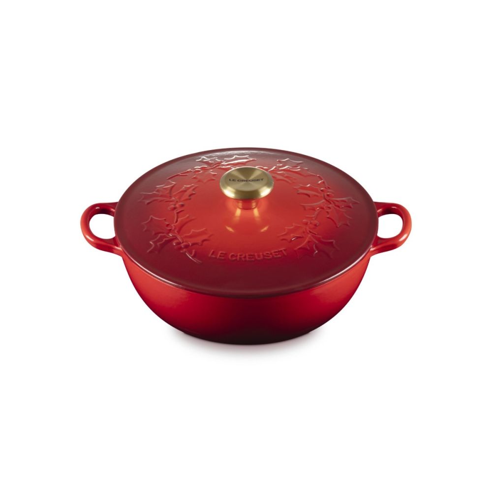 LE CREUSET おひつ レッド 9 Qt. Round Dutch Oven - Cerise / Cherry Red | Le Creuset