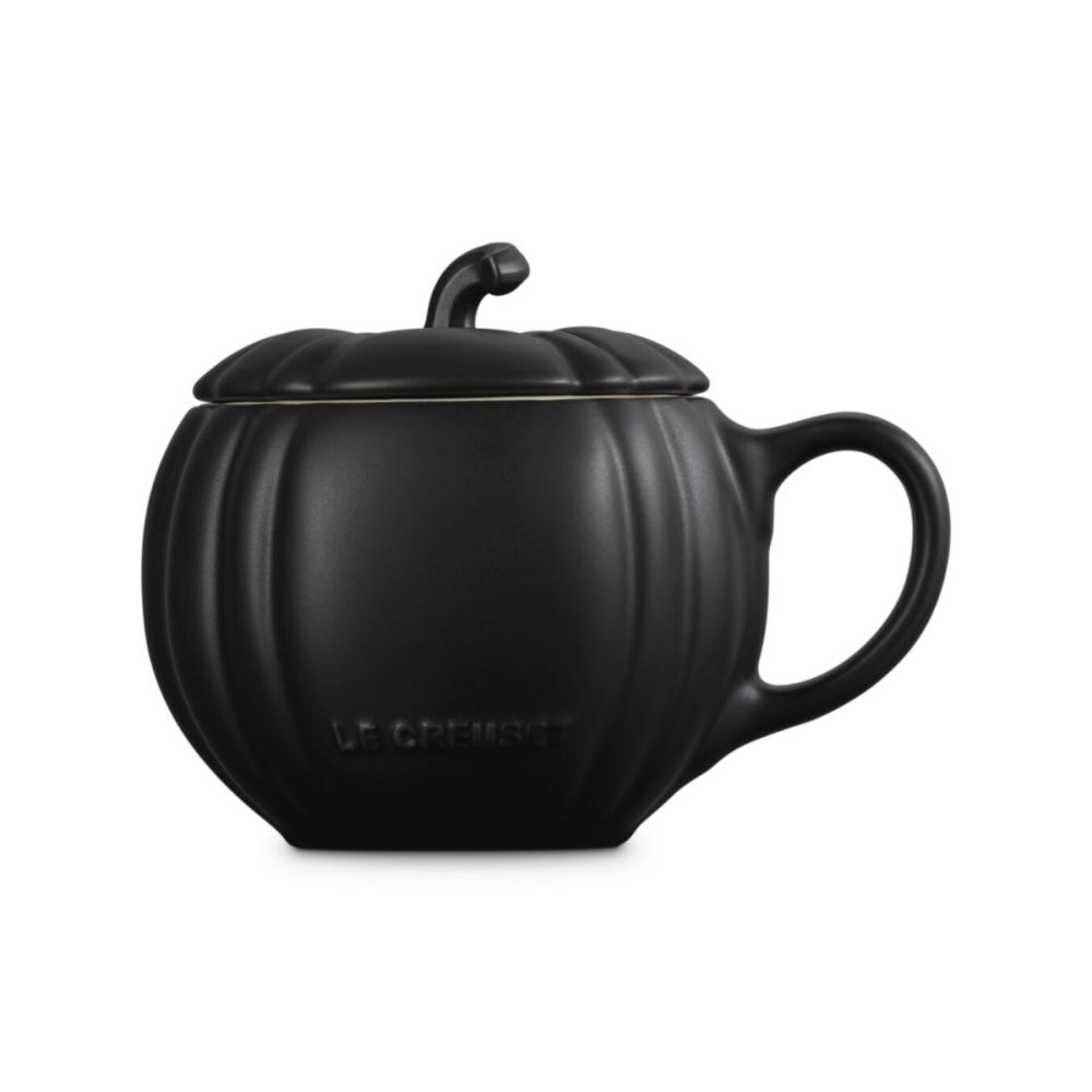 Le Creuset Pumpkin Mug with Lid