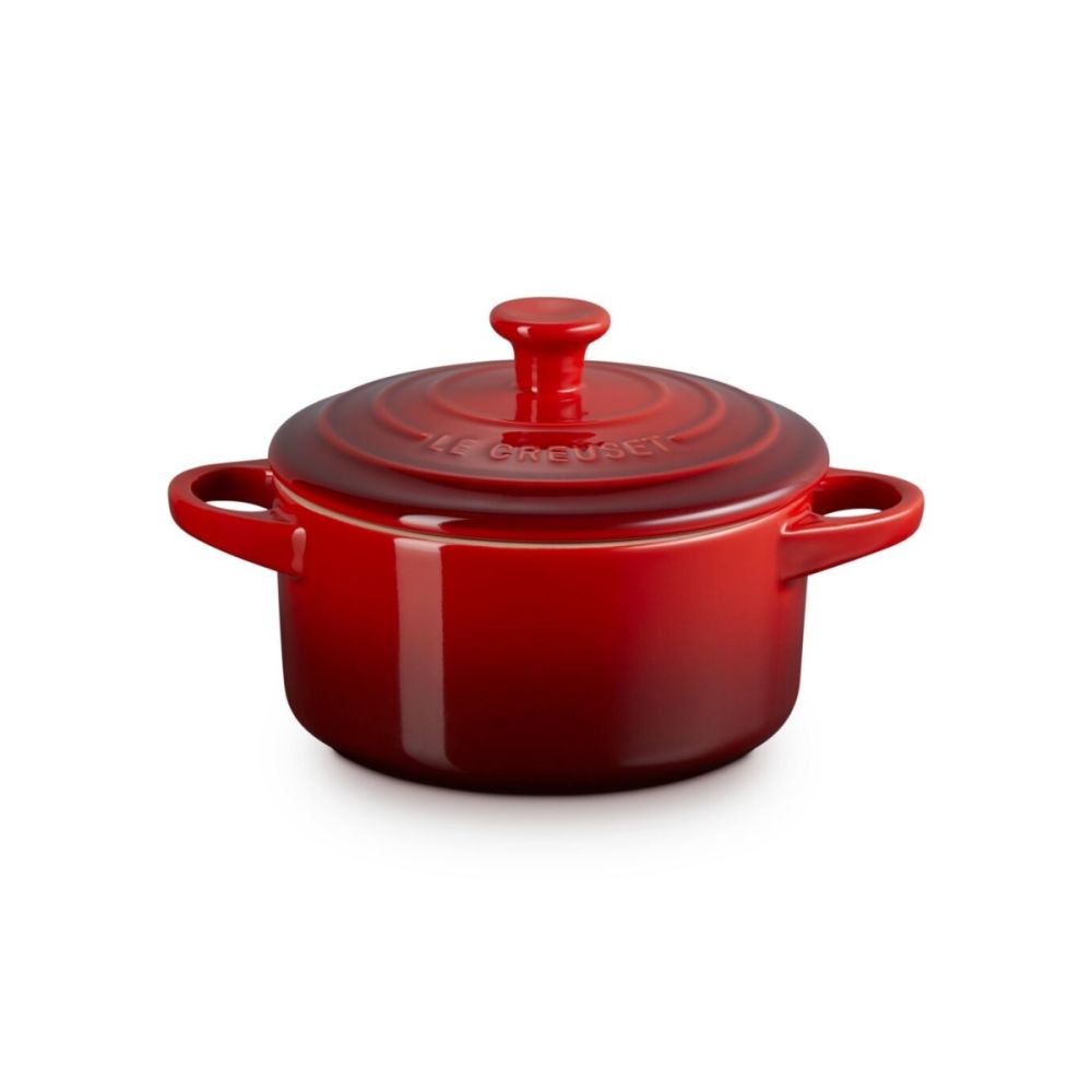 24oz Round Mini Cocotte (Cerise) | Le Creuset | Everything Kitchens