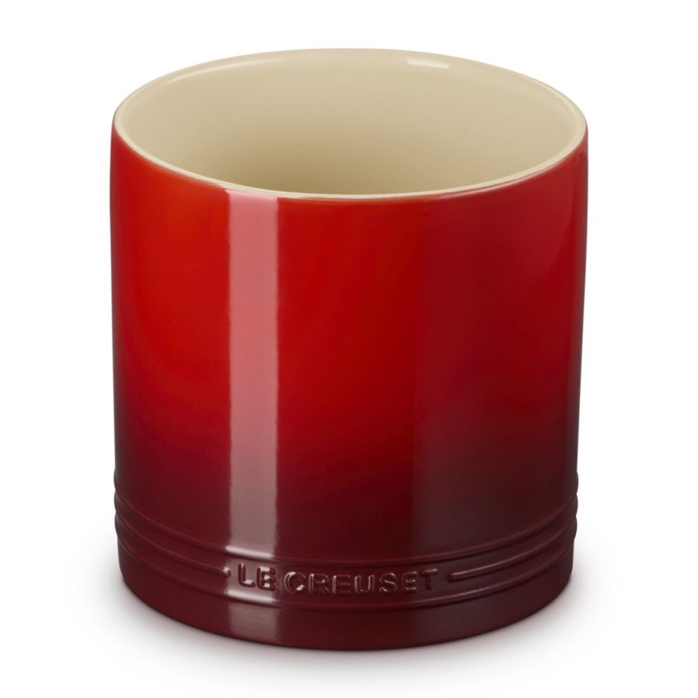Signature 2.7 Qt. Utensil Crock (Cerise) | Le Creuset | Everything