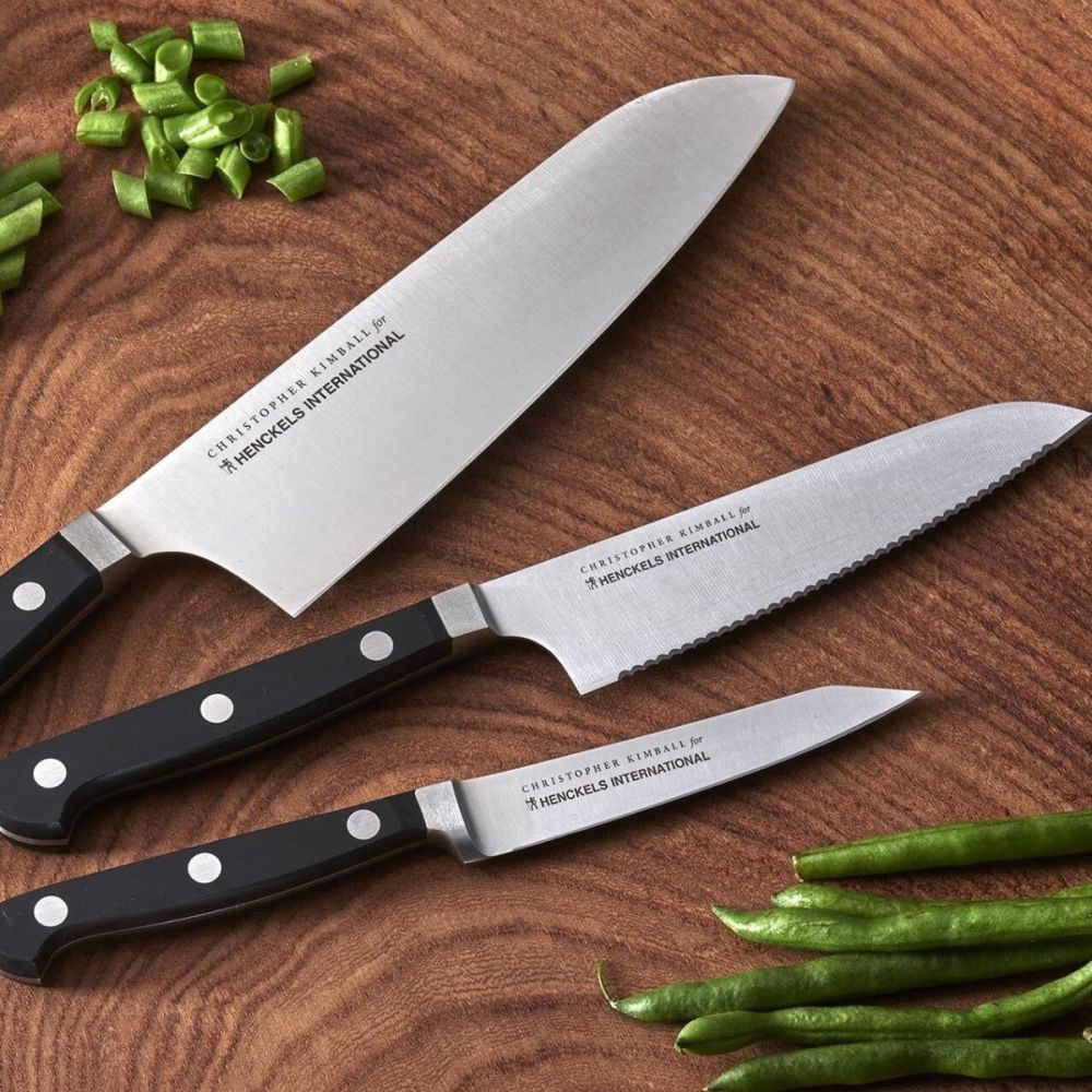 Henckels Classic Precision Messer-Set – 3-teilig, Aus Deutscher Stahl, Vollgeschmiedet