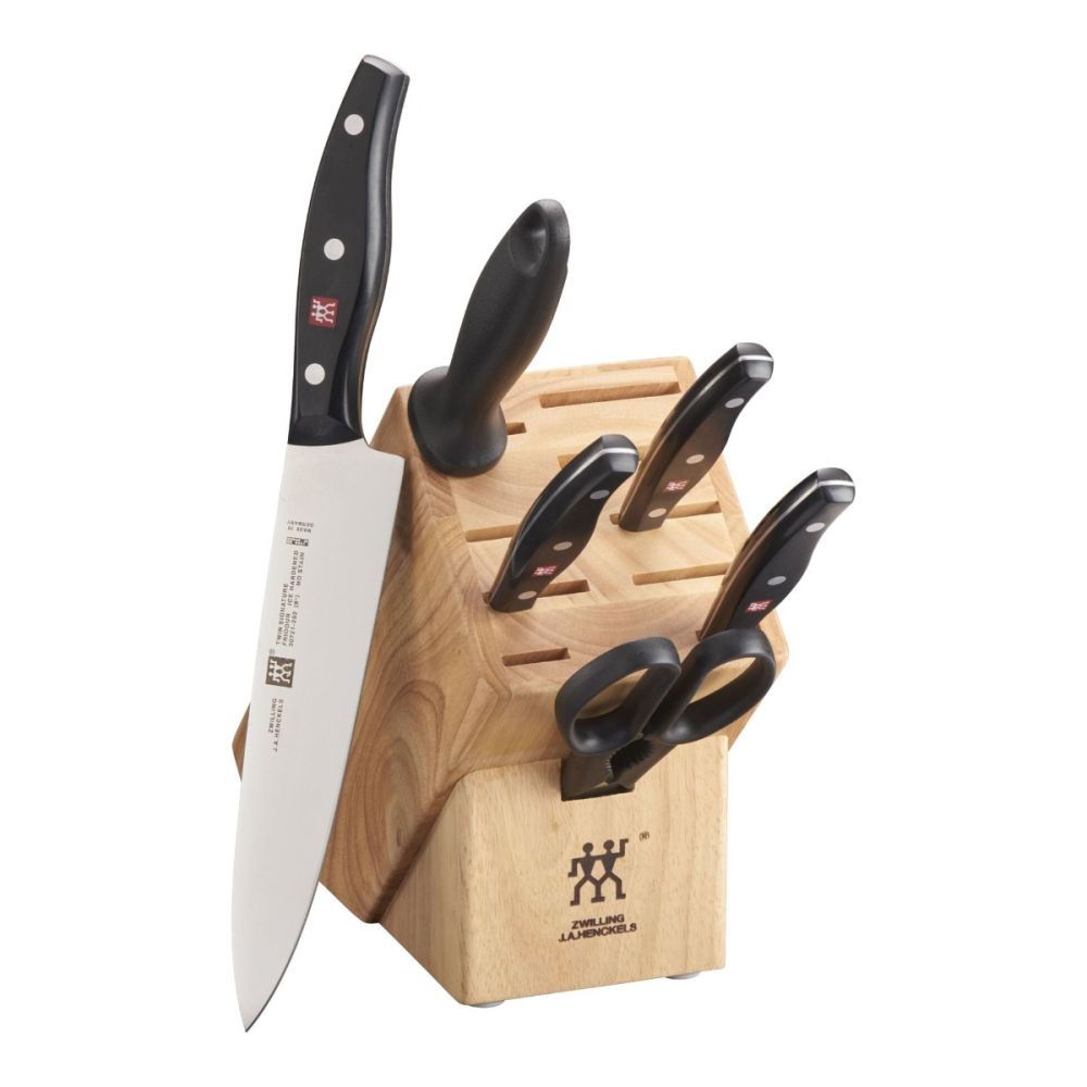 TWIN Signature 7pc Knife Block Set | ZWILLING | Everything Kitchens