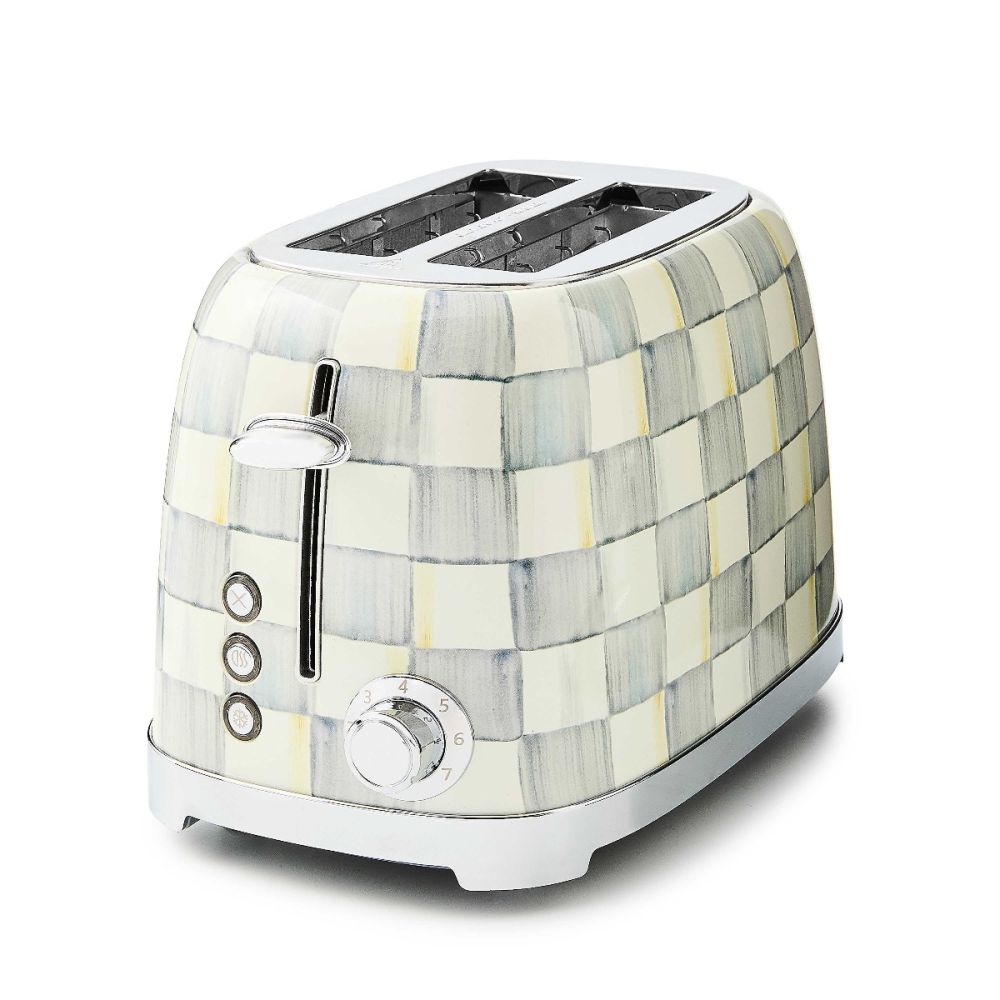 Sterling Check 2-Slice Toaster | MacKenzie-Childs | Everything Kitchens