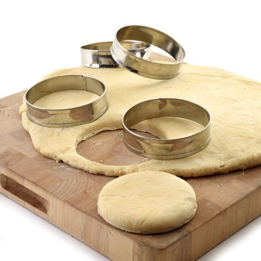 1pc Stainless Steel Dough Cutter With Scale, Knife For Cutting Bread, Pastry  And Muffins