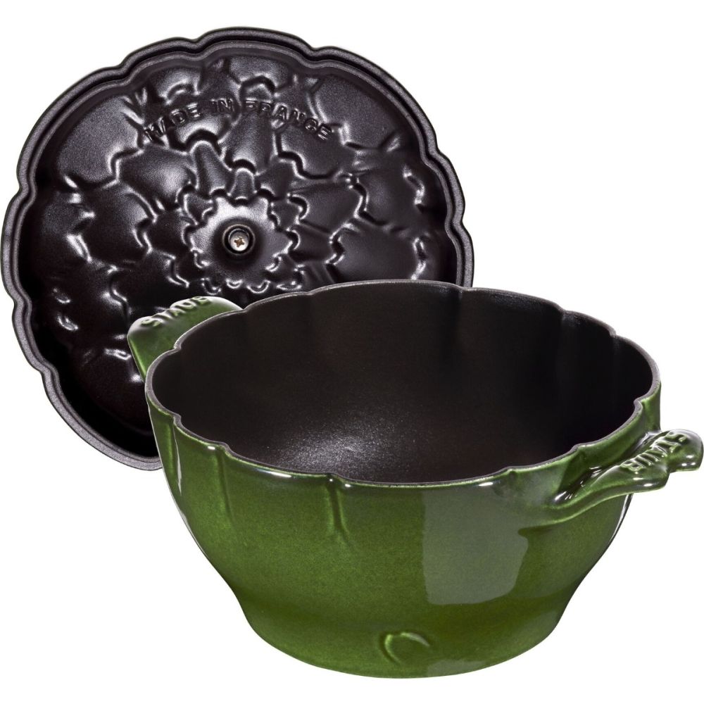Staub 3-Quart Artichoke Dutch Oven (Basil) | Everything Kitchens