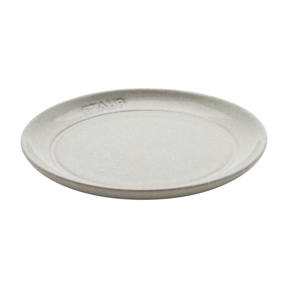 Staub Ceramic Dinnerware 4-piece 6-inch Stoneware Appetizer Plate Set - Thumbnail 3