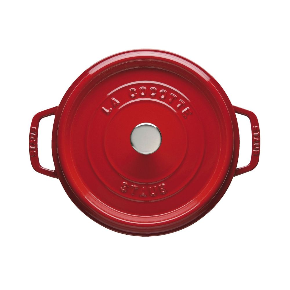STAUB 赤色 ダッチオーブン