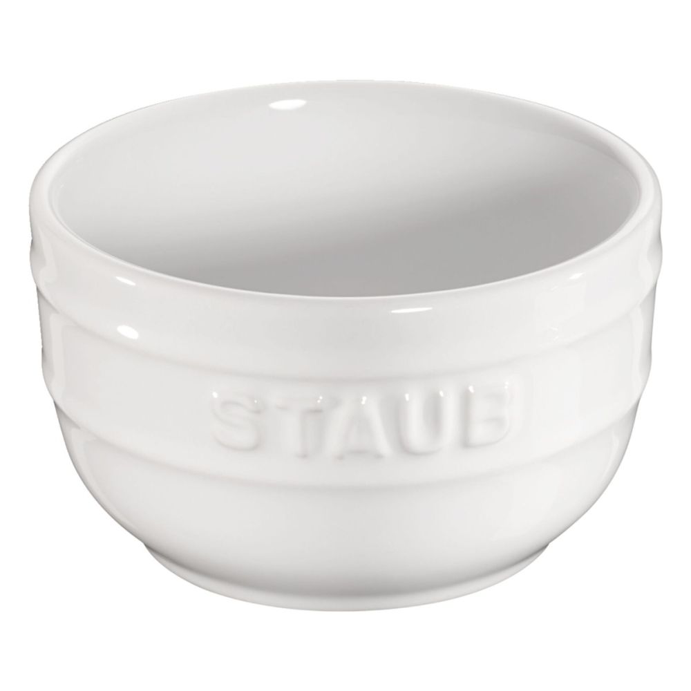 Staub Ceramic 2-pc Prep Bowl Set - White