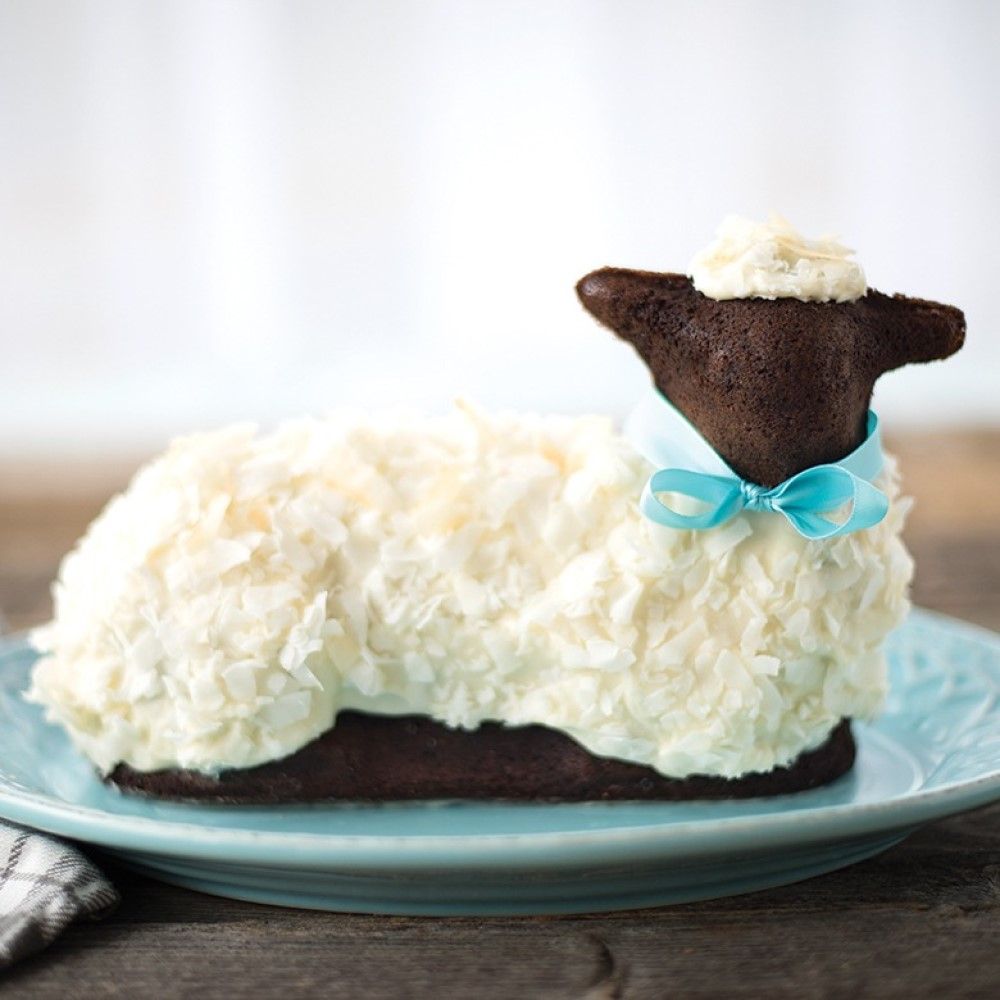 Lamb cake pan clearance