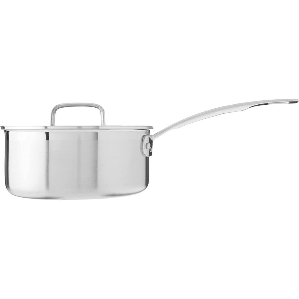 Cuisinart MCP19-16N MultiClad Pro Stainless Steel 1 1/2 Quart Saucepan with  Cover Review 