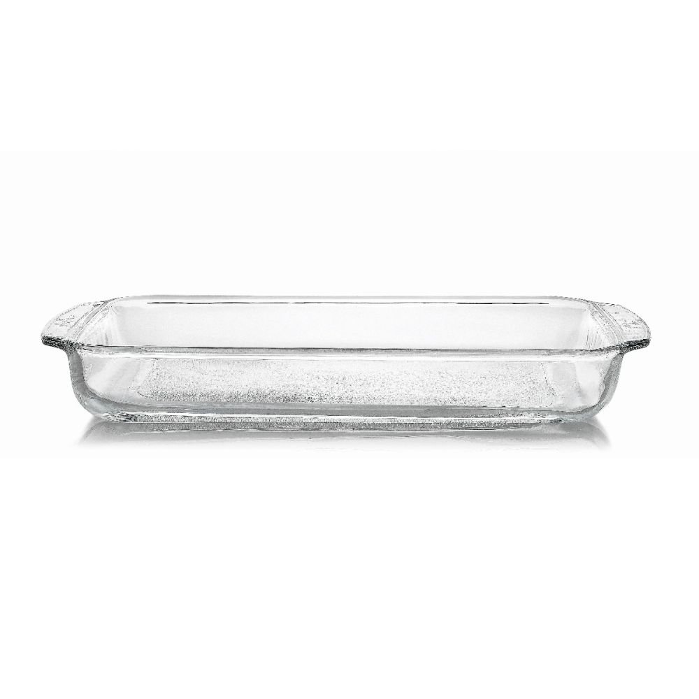 Libbey Baker's Basics Glass Casserole Dish with Cover, 3-Quart