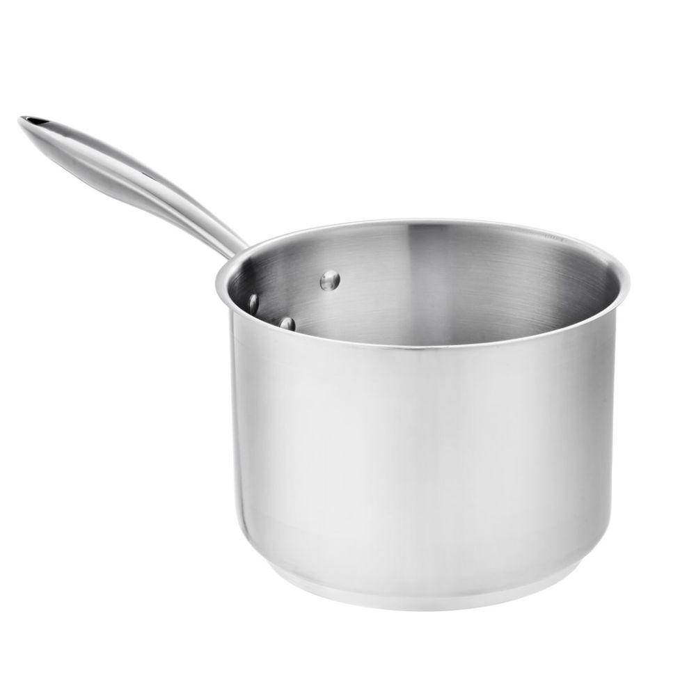 Browne 5723912 12 qt Stainless Steel Stock Pot - Induction Ready