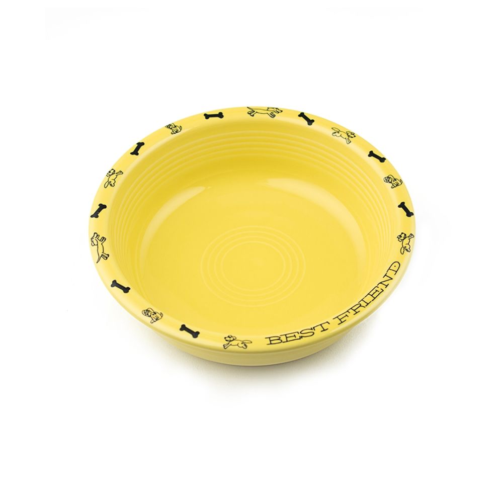 fiesta dog bowl