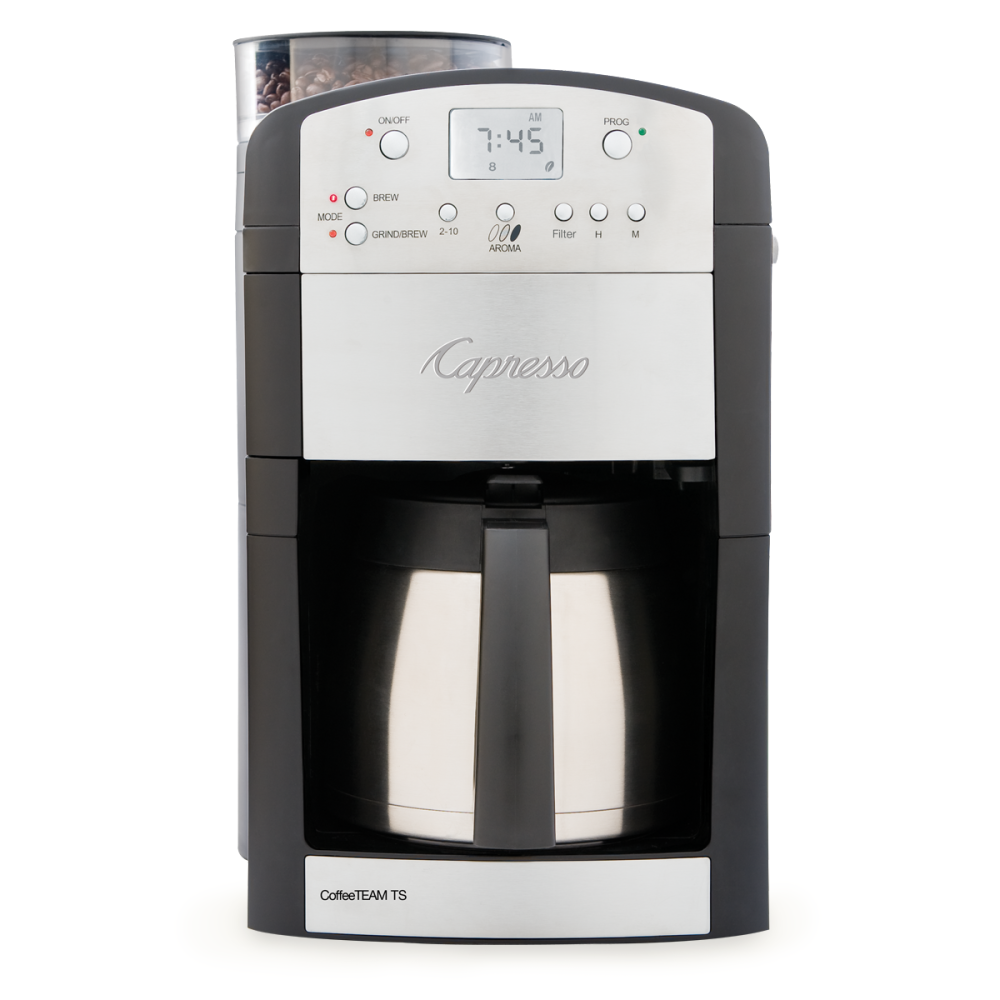 Capresso Café TS - Touchscreen Espresso Machine & Cappuccino Maker