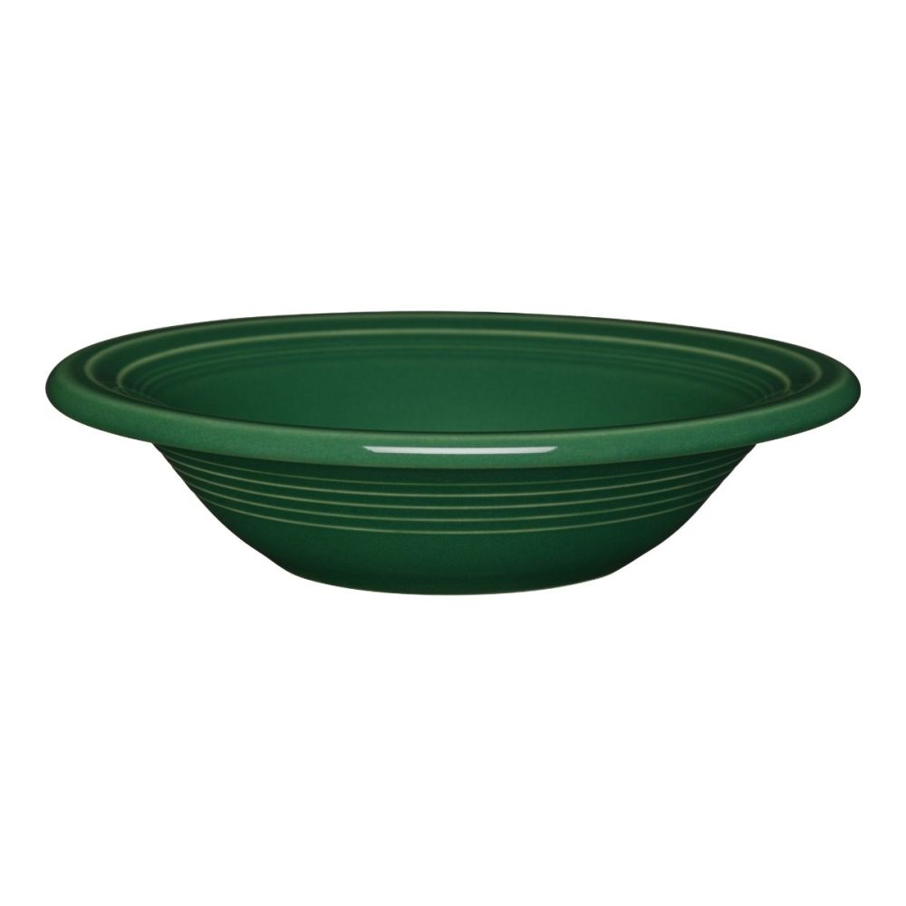 4- 14OZ CEREAL FRUIT Small BOWL Shamrock Meadow Lemongrass Turquoise FIESTA New