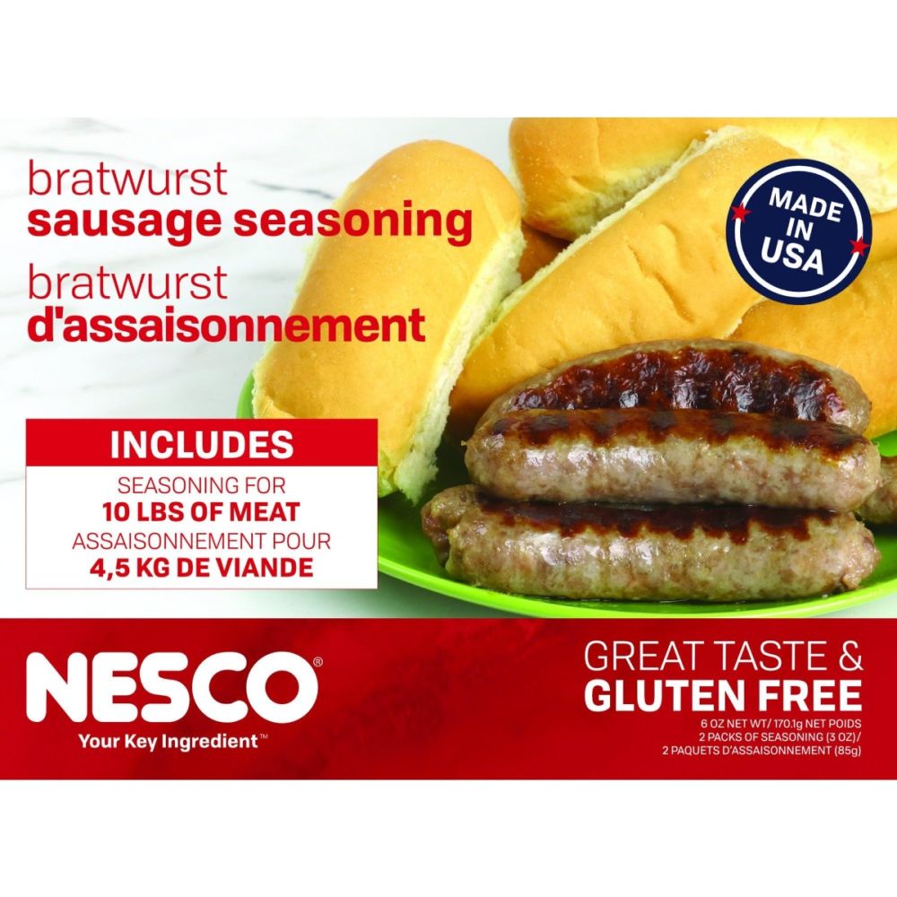 Bratwurst Sausage Seasoning 10 lb Yield NESCO American Harvest Everything Kitchens