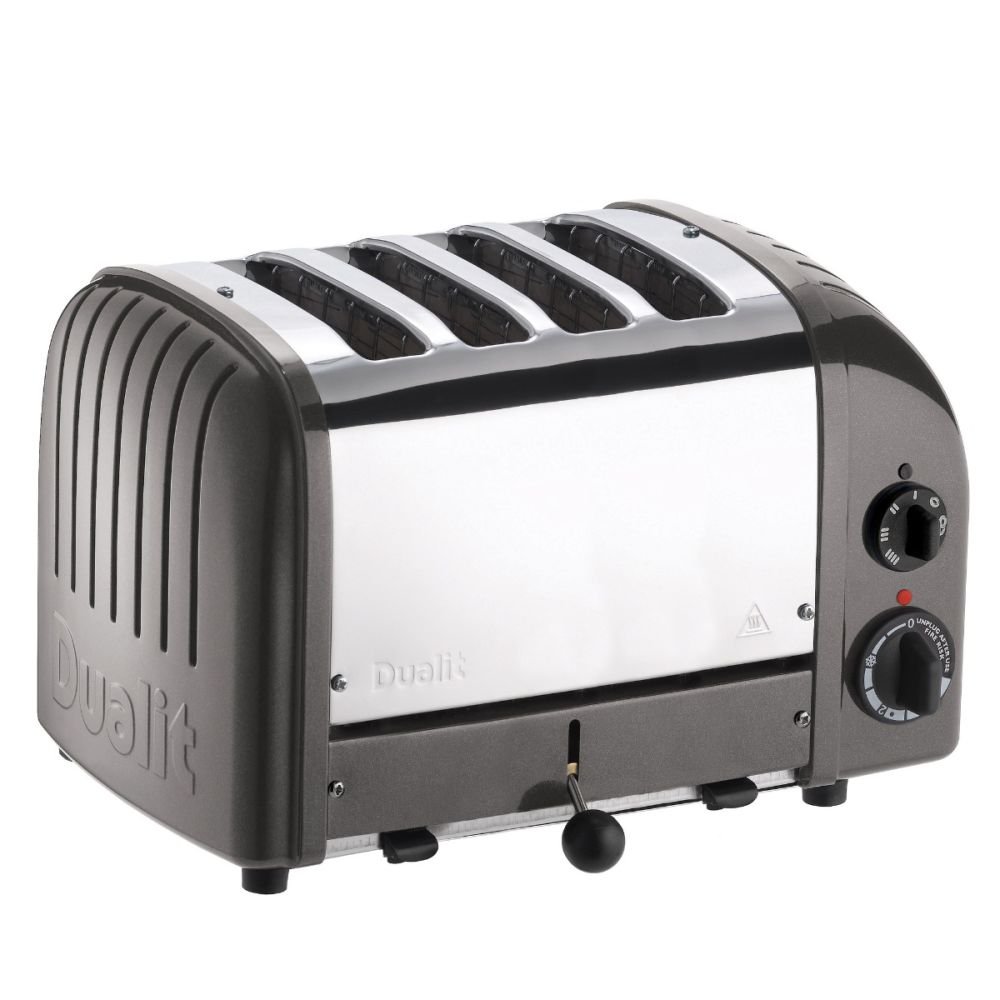 Classic sandwich toaster with tongs, Black