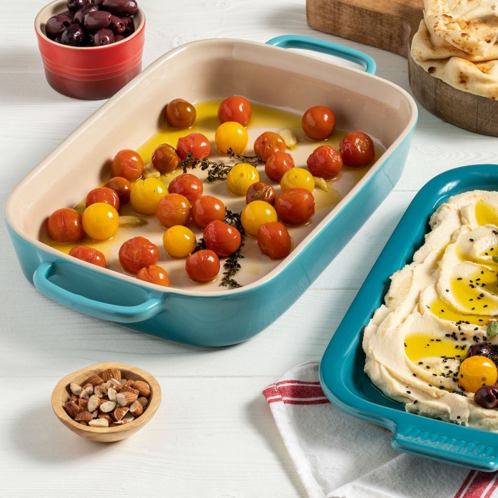 Le Creuset Rectangular Dish w/ Platter Lid (Caribbean