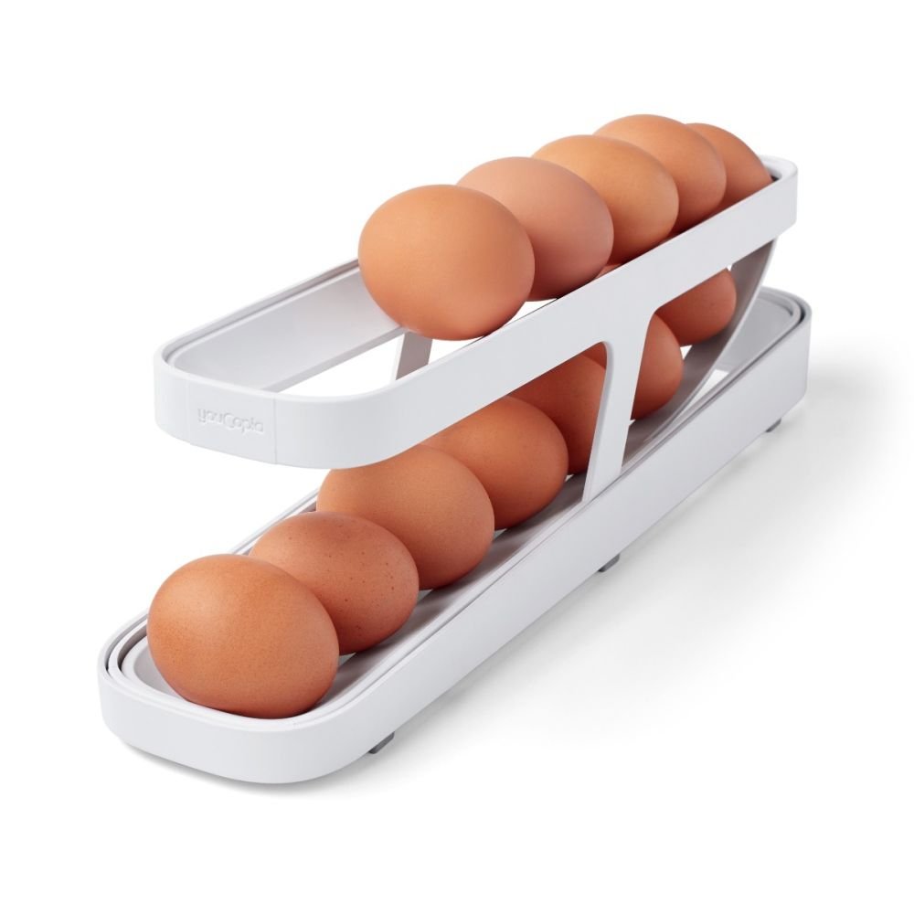 Egg Storage Box, Plastic Multi-layer Egg Holder, Refrigerator Egg Storage  Container, Kitchen Gadget