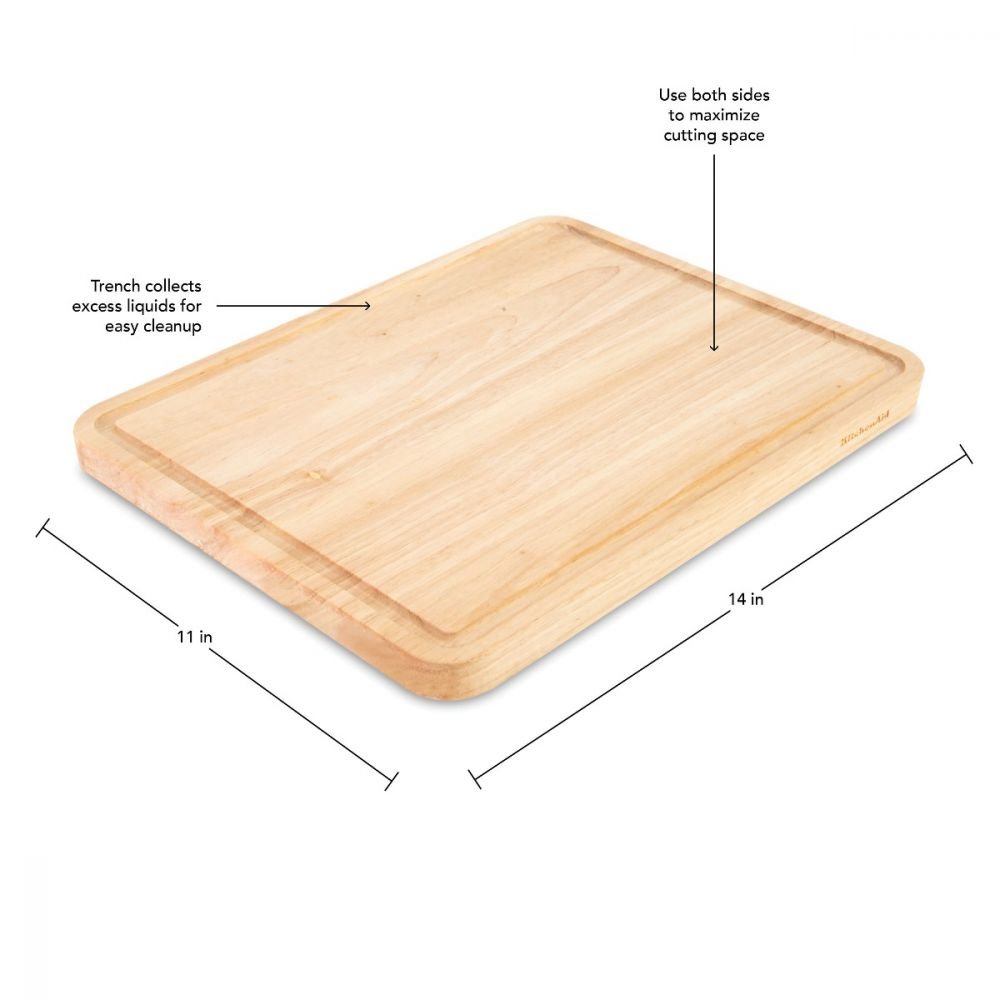 KitchenAid Classic 2-Piece Poly Cutting Board Set 