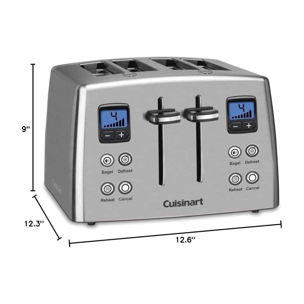 4-Slice Countdown Metal Toaster | Cuisinart | Everything Kitchens