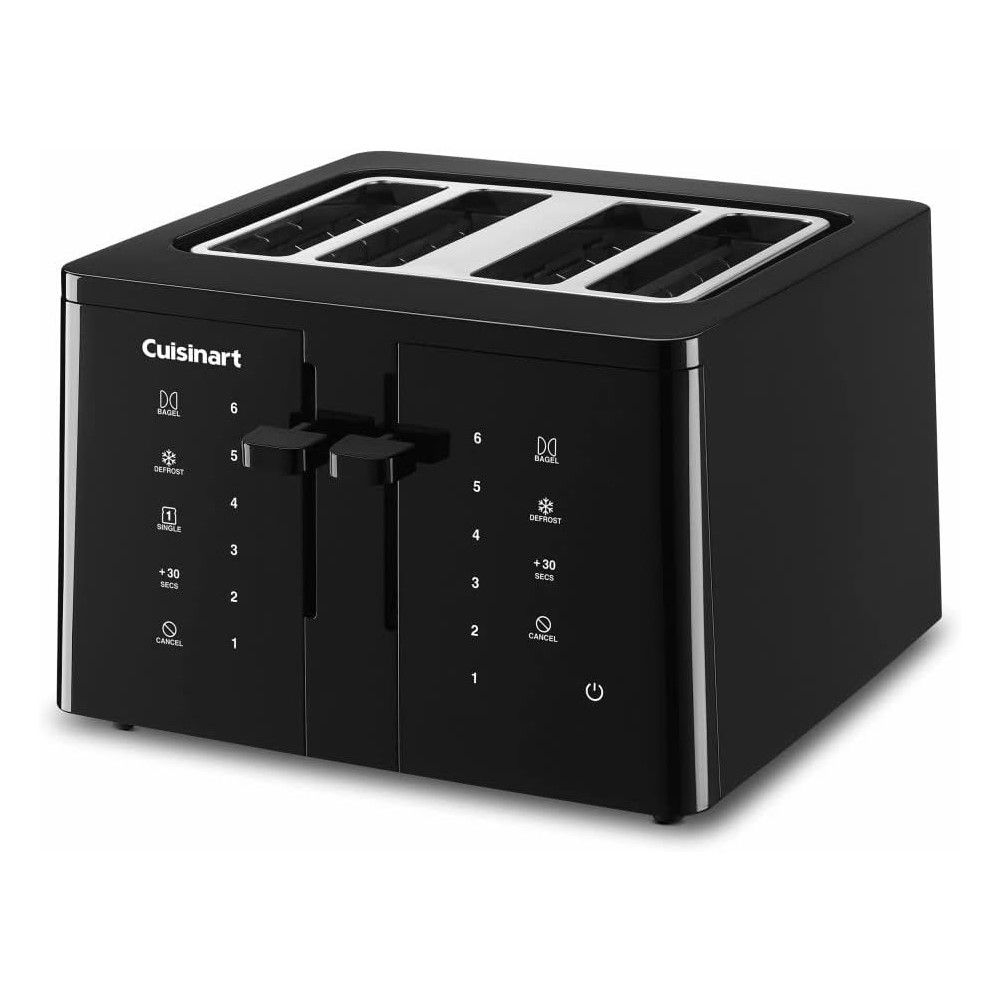 【新品 未使用】Cuisinart ブラック トースター 人気色ブラック 2-Slice Touchscreen Toaster | Cuisinart | Everything Kitchens