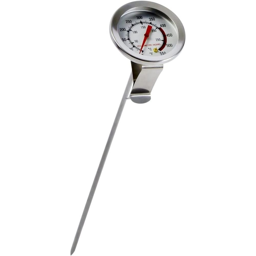 12 Deep Fryer Thermometer, Chard